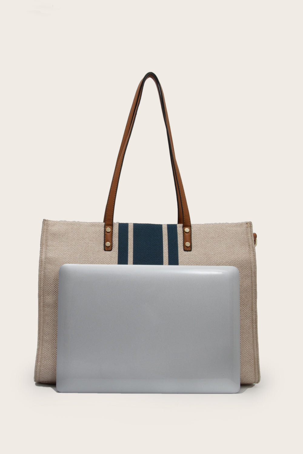 Striped Tote Bag