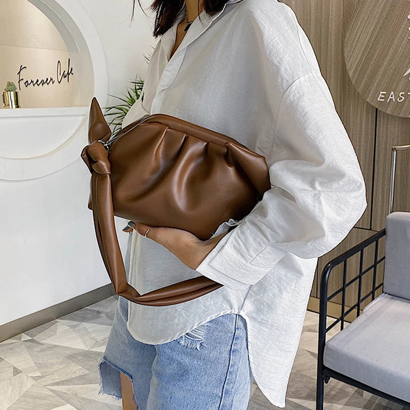 Pu Leather Shoulder Crossbody Bag 2022 Trend Luxury Bags for Women High Quality Fashion Clutch Purse and Handbags