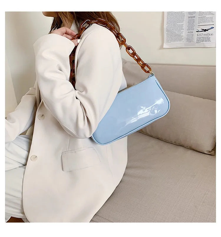 Small Shoulder Bag Luxury Women Bag Retro High Quality Chain Handbag Ladies Vintage Messenger Bags Bolsa