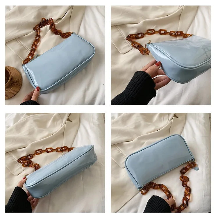 Small Shoulder Bag Luxury Women Bag Retro High Quality Chain Handbag Ladies Vintage Messenger Bags Bolsa