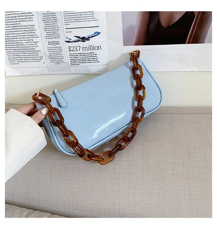 Small Shoulder Bag Luxury Women Bag Retro High Quality Chain Handbag Ladies Vintage Messenger Bags Bolsa