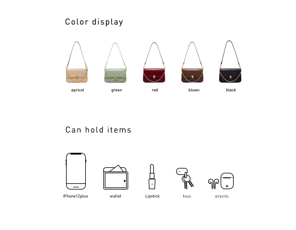 LA FESTIN Designer Handbag 2022 New Fashion One-shoulder Messenger Retro Leather Chain Small Square Bag Original Women Brand