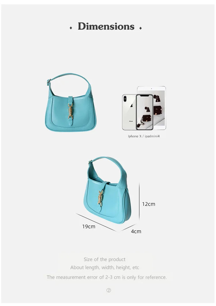 Top Quality Luxury Brand Purses and Handbags Designer Leather Shoulder Crossbody Bags for Women Fashion Underarm Sac A Main New