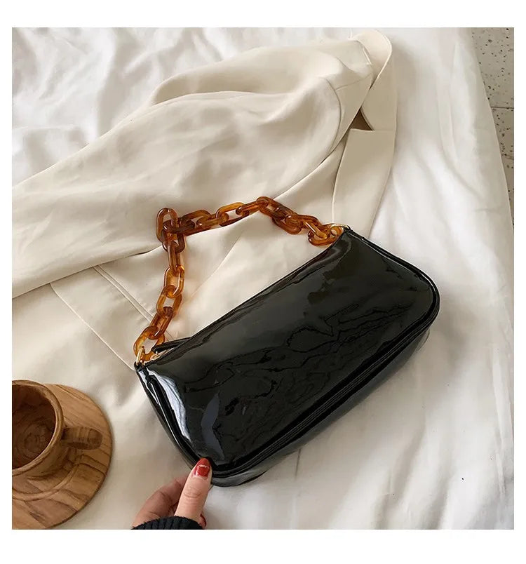 Small Shoulder Bag Luxury Women Bag Retro High Quality Chain Handbag Ladies Vintage Messenger Bags Bolsa