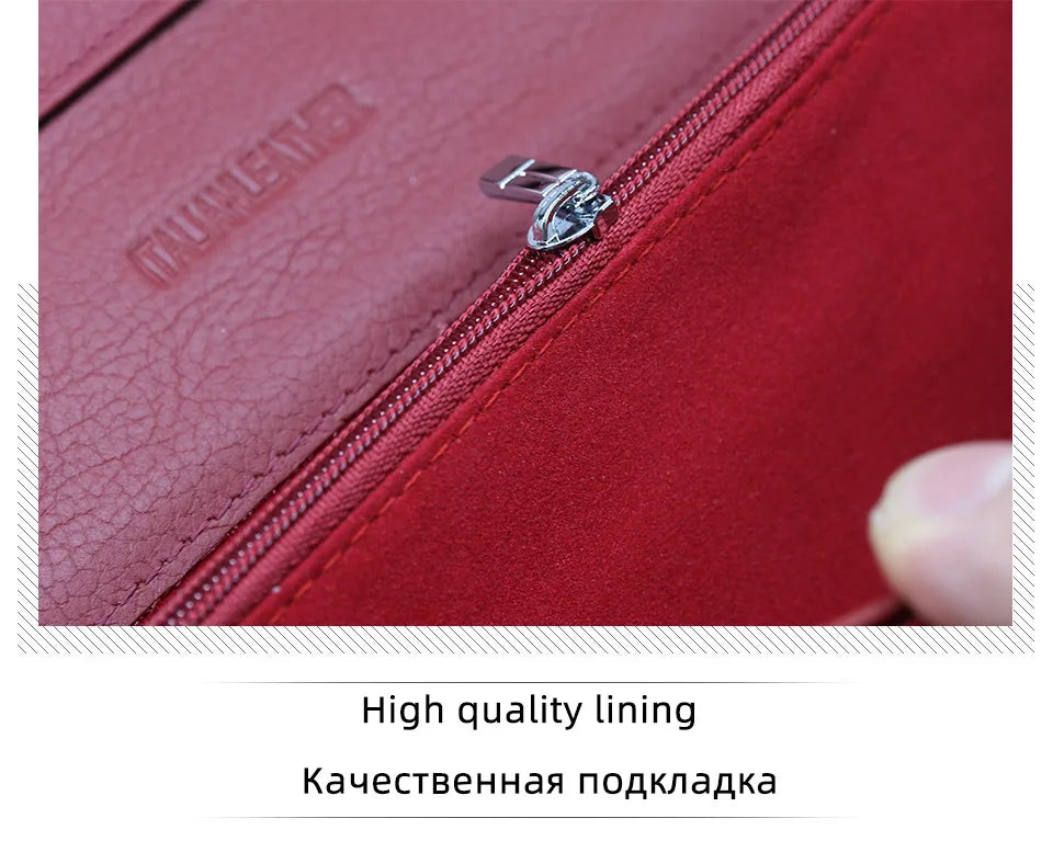 HH New Women Wallets  Luxury Brand Alligator Long Genuine Leather Ladies Clutch Coin Purse Fashion Female Crocodile Cow Moneybag