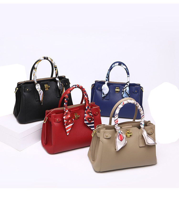 Fashion Luxury Tote Bags Brand Women Designer High Quality Soft PU Leather Handbag Shoulder Ladies