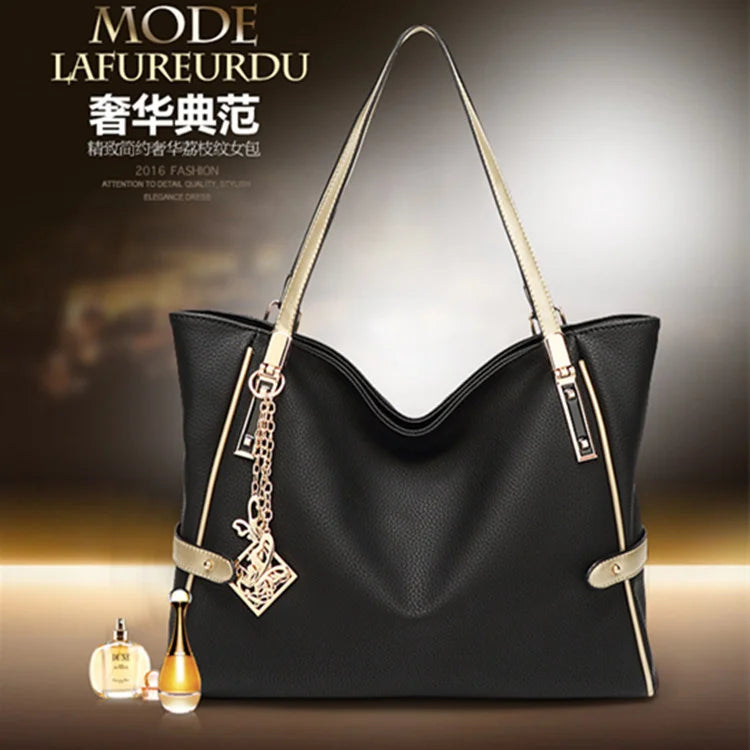 Women Genuine Leather Handbags Luxury Brand Designer Casual Female Crossbody 2024 New Fashion Chain Shoulder Messenger Tote Bags