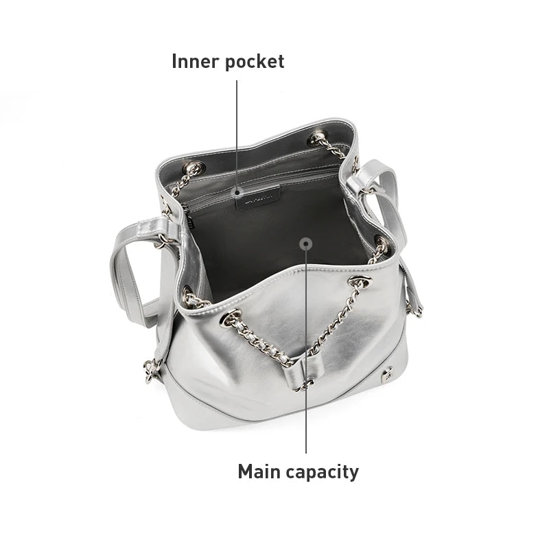 LA FESTIN 2023 New Backpacks for women Leather Bag Female bags Shoulder Crossbody Bag Women's bag Fashion Designer Ladies Bags