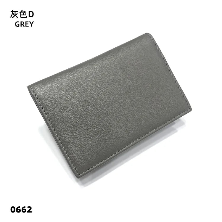 Genuine Leather Business Card Holder Luxury Engrave Letters Logo Cowhide Card Case Japan Personalize Mini Wallet For Men Women