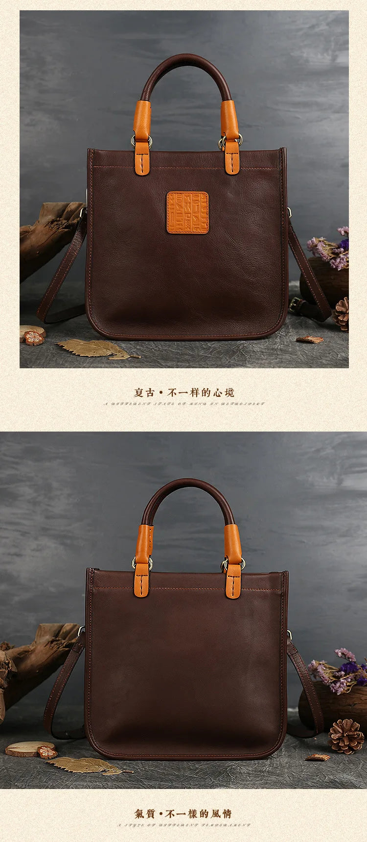 MOTAORA Genuine Leather Luxury Vintage Handbag Women Bags Designer Nature Cowhide Casual Tote 2024 New High Quality Female Bag