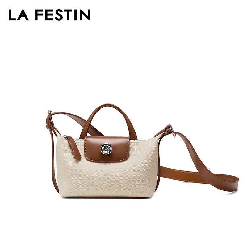 LA FESTIN 2024 New Women's bag Small Handbag Designer Luxury Shoulder Bag Trend Crossbody Bag Female Bags