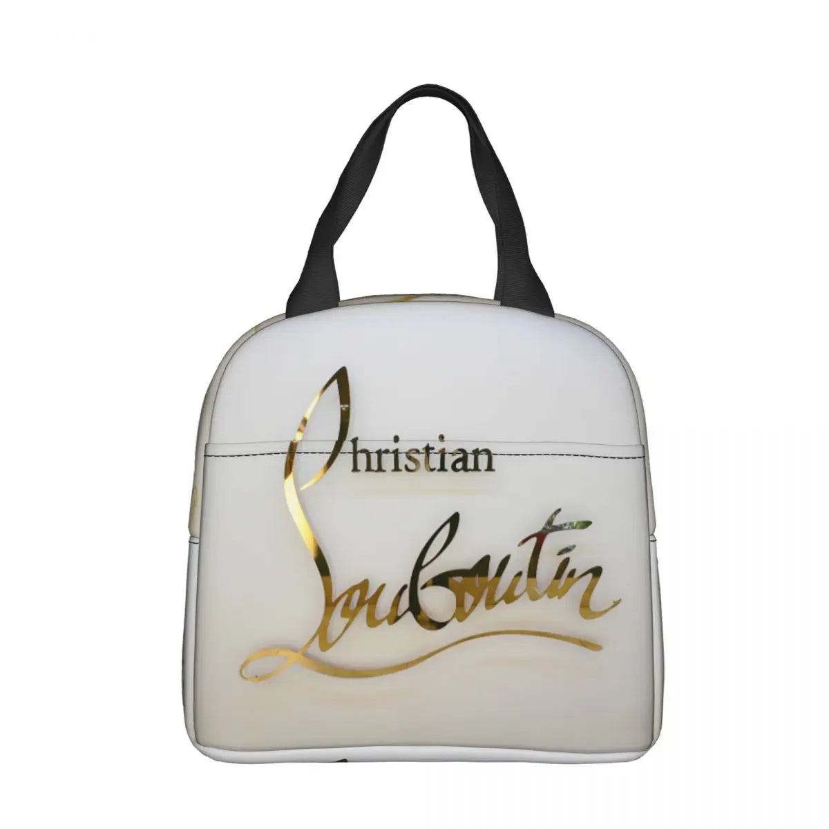 Christians High Heels Louboutins Insulated Lunch Bags Thermal Bag Meal Container Lady Beauty Large Tote Lunch Box Bento Pouch