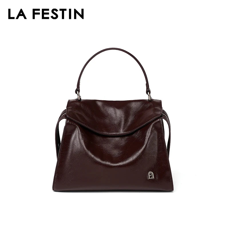 LA FESTIN 2024 New Trend Luxury Handbags Women's Leather Bag Crossbody Bags Large Capacity Bag Fashion Shoulder Bags