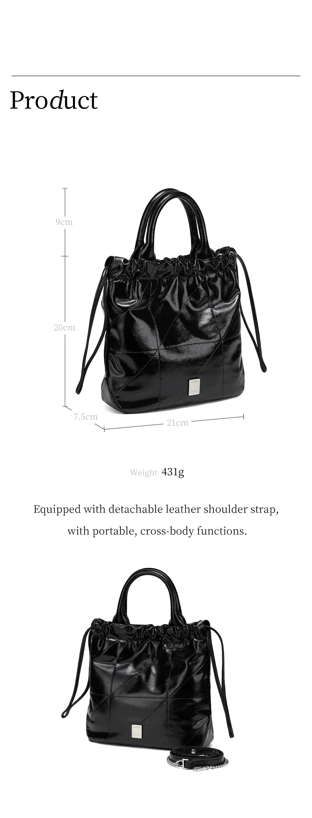 LA FESTIN Original Brand Bags for Women 2024 New Shoulder Bag Fashion Designer Handbags Large Capacity Bags Crossbody Bags Purs