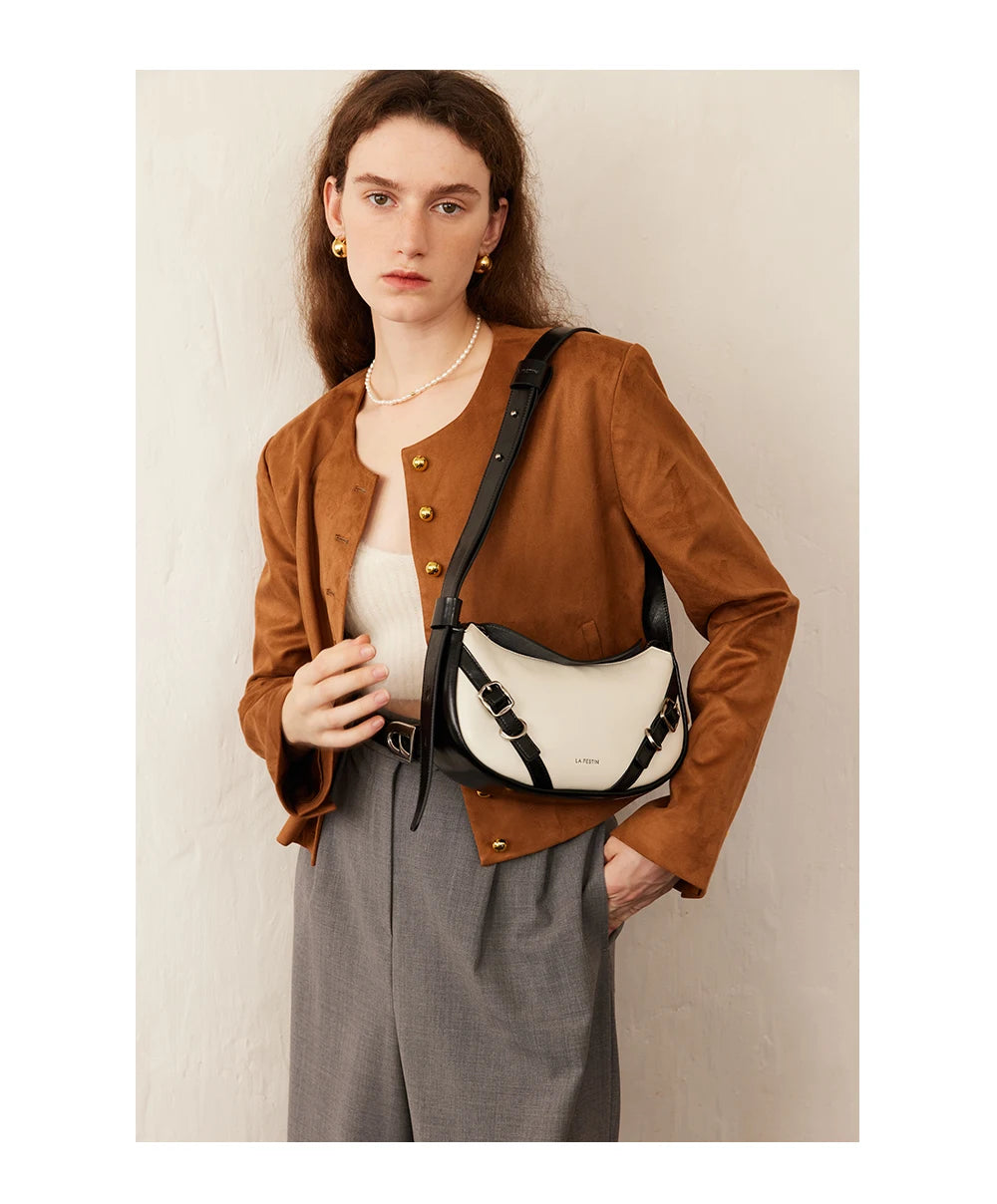 LA FESTIN 2024 New Women's bag Fashion Designer Shoulder Bag Ladies Crossbody Bag Small Leather Bag Female Bags