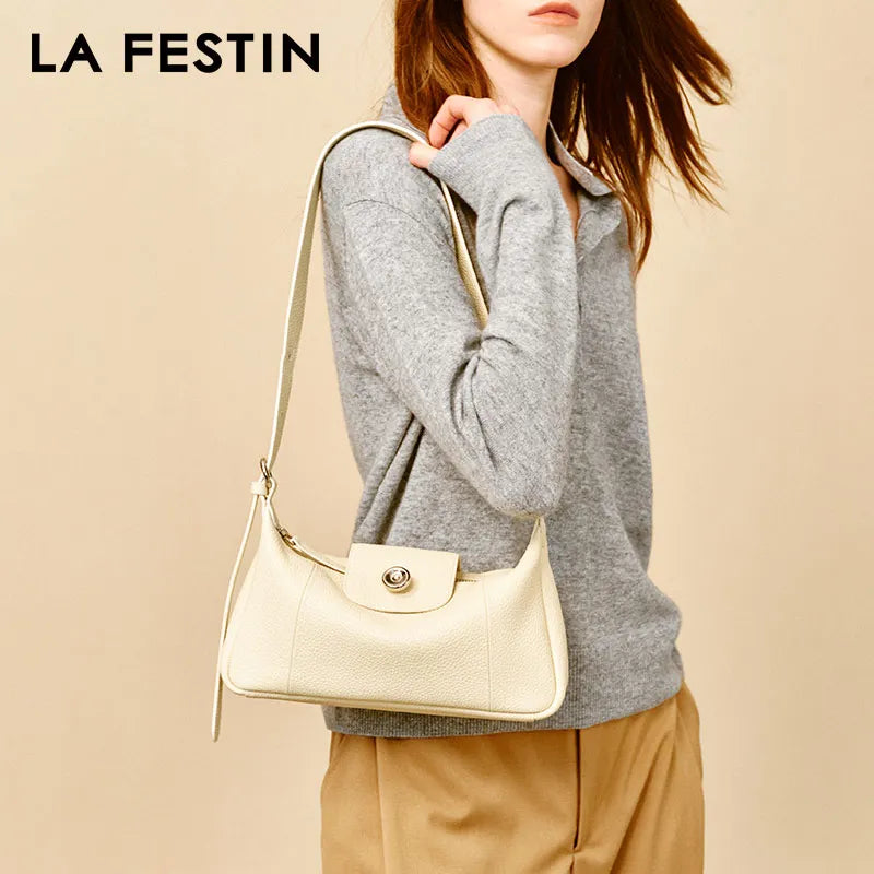 LA FESTIN Original 2024 Women's bag Luxury Handbags Cross body Bags New Designer Shoulder Bag