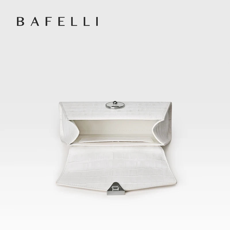 BAFELLI 2023 NEW WOMEN'S HANDBAG SUMMER FASHION TRENDING CASUAL LUXURY BRAND LEATHER ORIGINAL DESIGNER FEMALE OFFICE PURSE