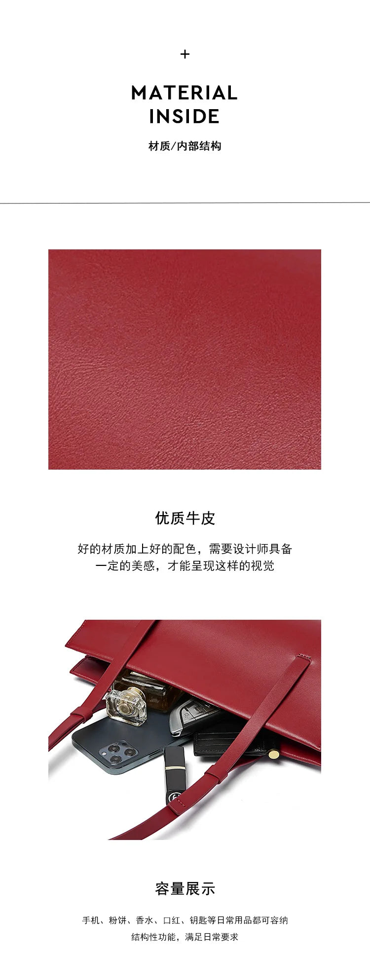 Women's Bag 2023 Trend Luxury Designer Handbag Leather Underarm Bag Single Shoulder Bag Purses and Handbags Red for Weddings