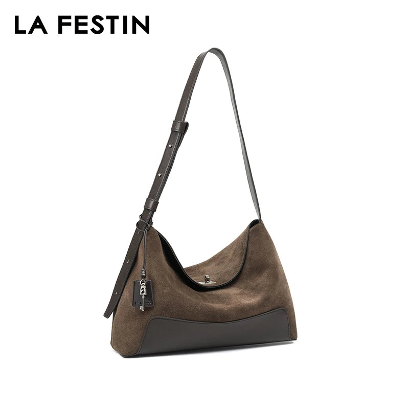 LA FESTIN Original Tote Bags for Women Fashion Designer Bag Popular Shoulder Bag Large Capacity Handbag Office Package Lady Bag