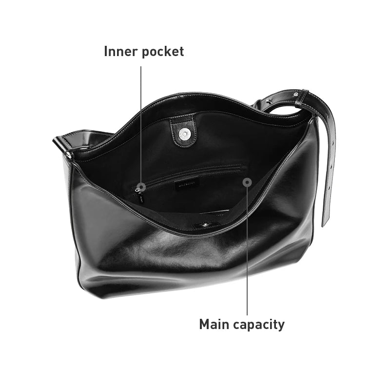 LA FESTIN Original New Tote Bag for Women Large Crossbody Shoulder Bag y2k Bag Ladies Leather Bag Women's bag Messenger Bag