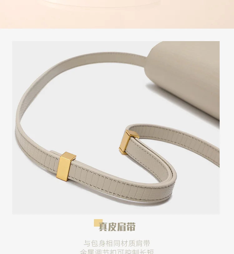 Classic High Quality Genuine Leather Ladies Shoulder Bag Luxury Retro Fashion Lizard Pattern Tofu CrossBody Purse Bags for Women