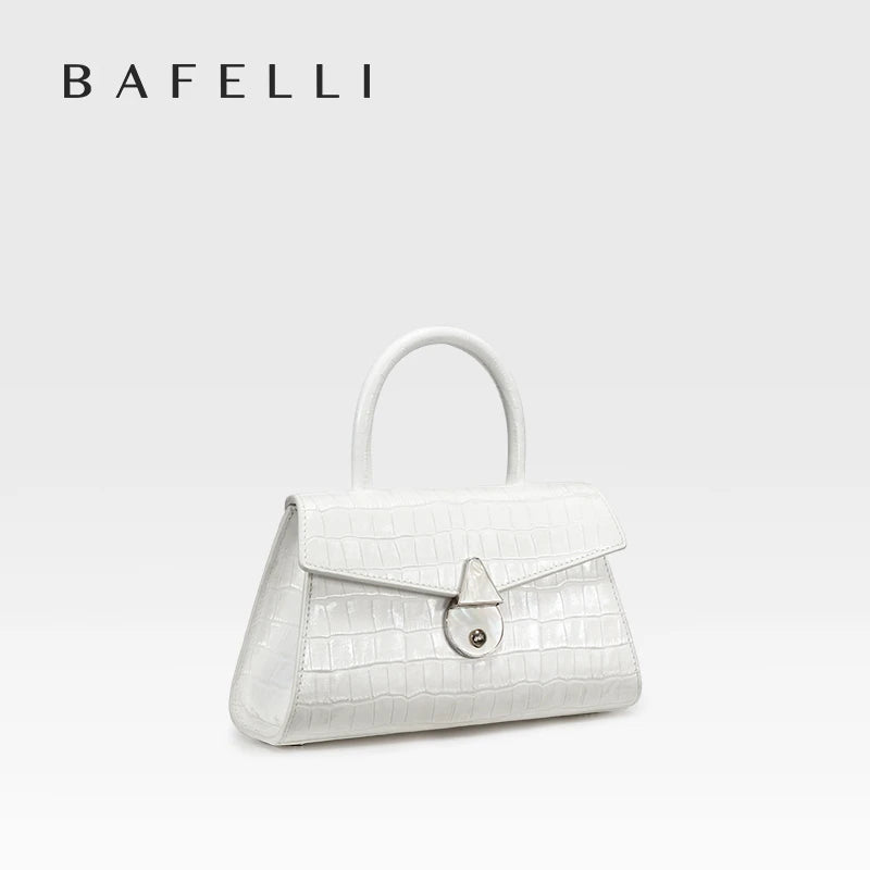 BAFELLI 2023 NEW WOMEN'S HANDBAG SUMMER FASHION TRENDING CASUAL LUXURY BRAND LEATHER ORIGINAL DESIGNER FEMALE OFFICE PURSE