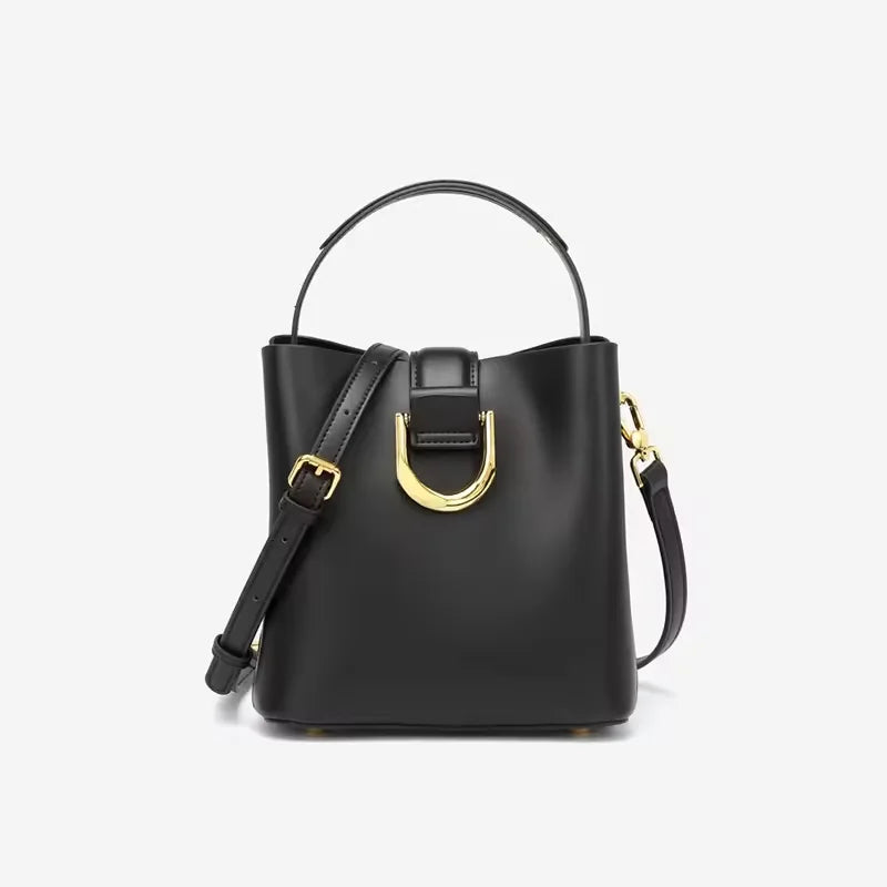 Fashionable Women's Bag, luxurious Handbag, leather Casual Crossbody Bag, High-Quality Shoulder Bag, Bucket Bag