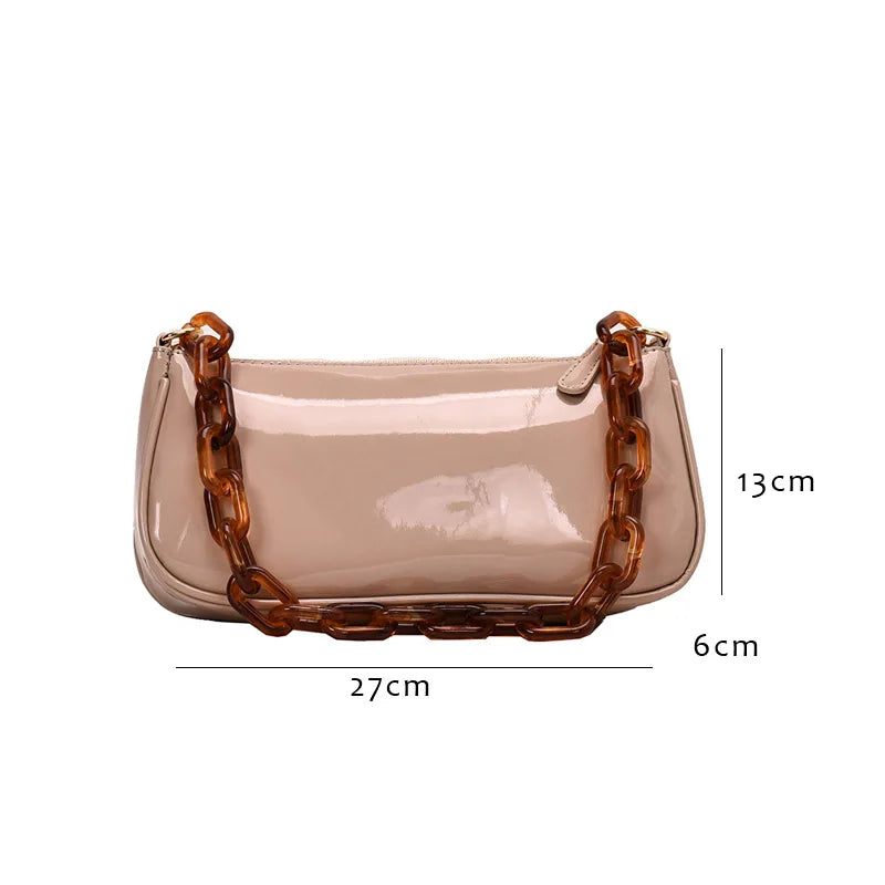 Small Shoulder Bag Luxury Women Bag Retro High Quality Chain Handbag Ladies Vintage Messenger Bags Bolsa