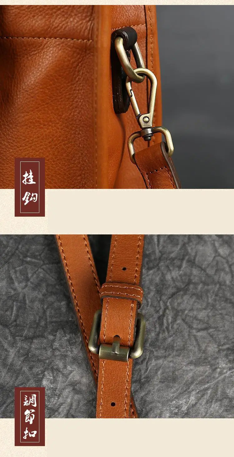 MOTAORA Genuine Leather Luxury Vintage Handbag Women Bags Designer Nature Cowhide Casual Tote 2024 New High Quality Female Bag