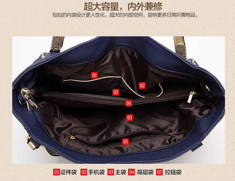 Women Genuine Leather Handbags Luxury Brand Designer Casual Female Crossbody 2024 New Fashion Chain Shoulder Messenger Tote Bags