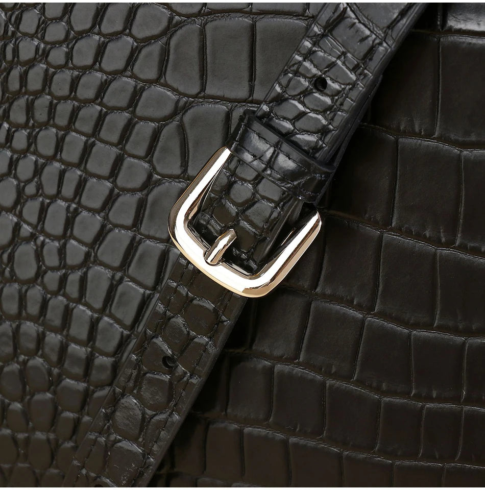 New Shoulder Women's Bags fashion luxury Genuine Leather handbags High-Quality Real Cowhide Bags