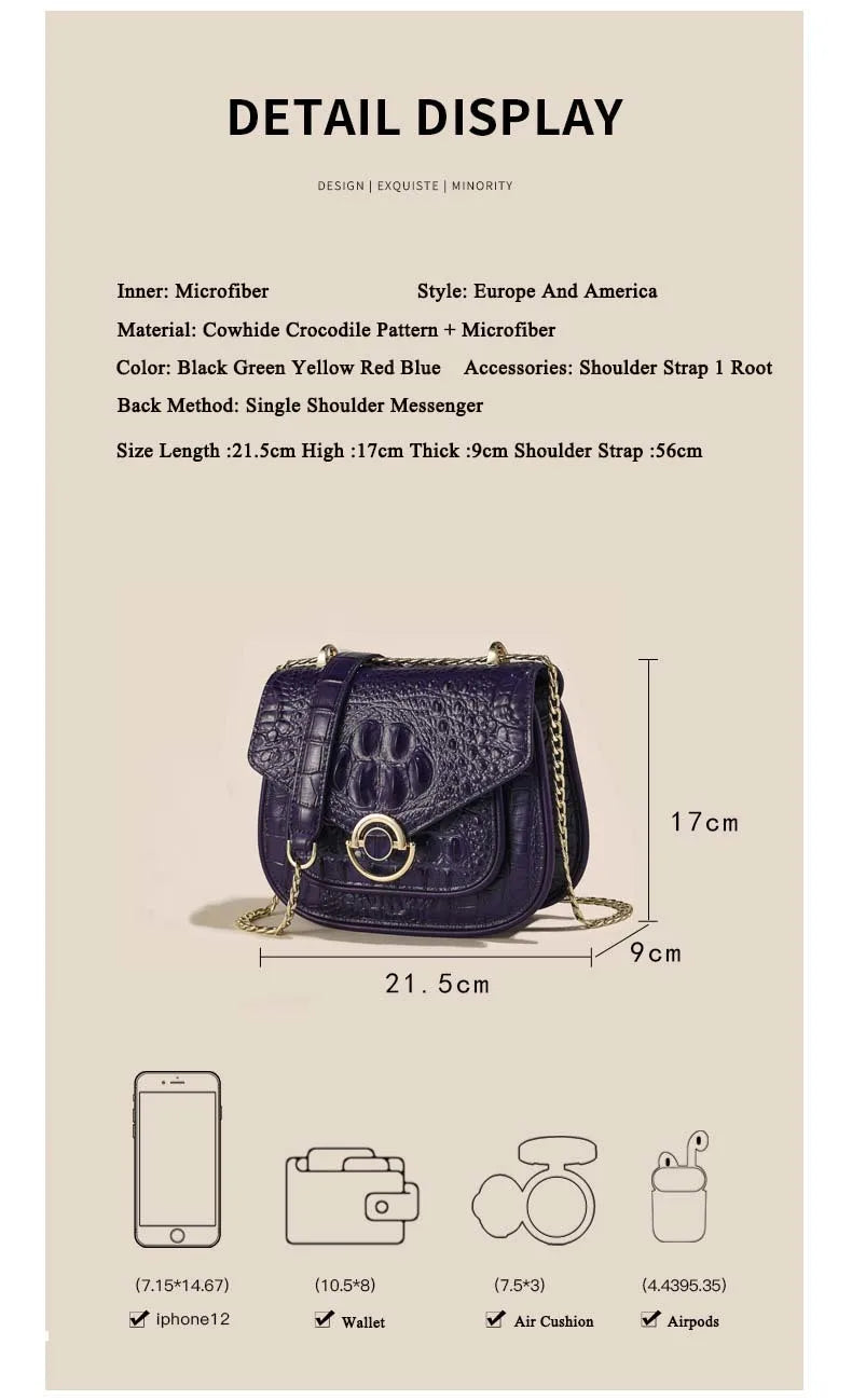 Women's Bag Luxury Handbags High Quality 2022 Leather Fashion Shoulder Armpit Large Capacity Messenger Crossbody Bags For Women