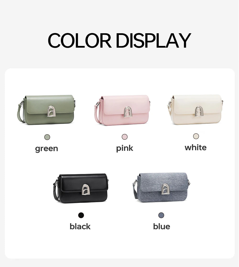 LA FESTIN Original Luxury Handbags Woman Bags Shoulder Bag 2024 New Crossbody Bags Small Square Bag A door Series