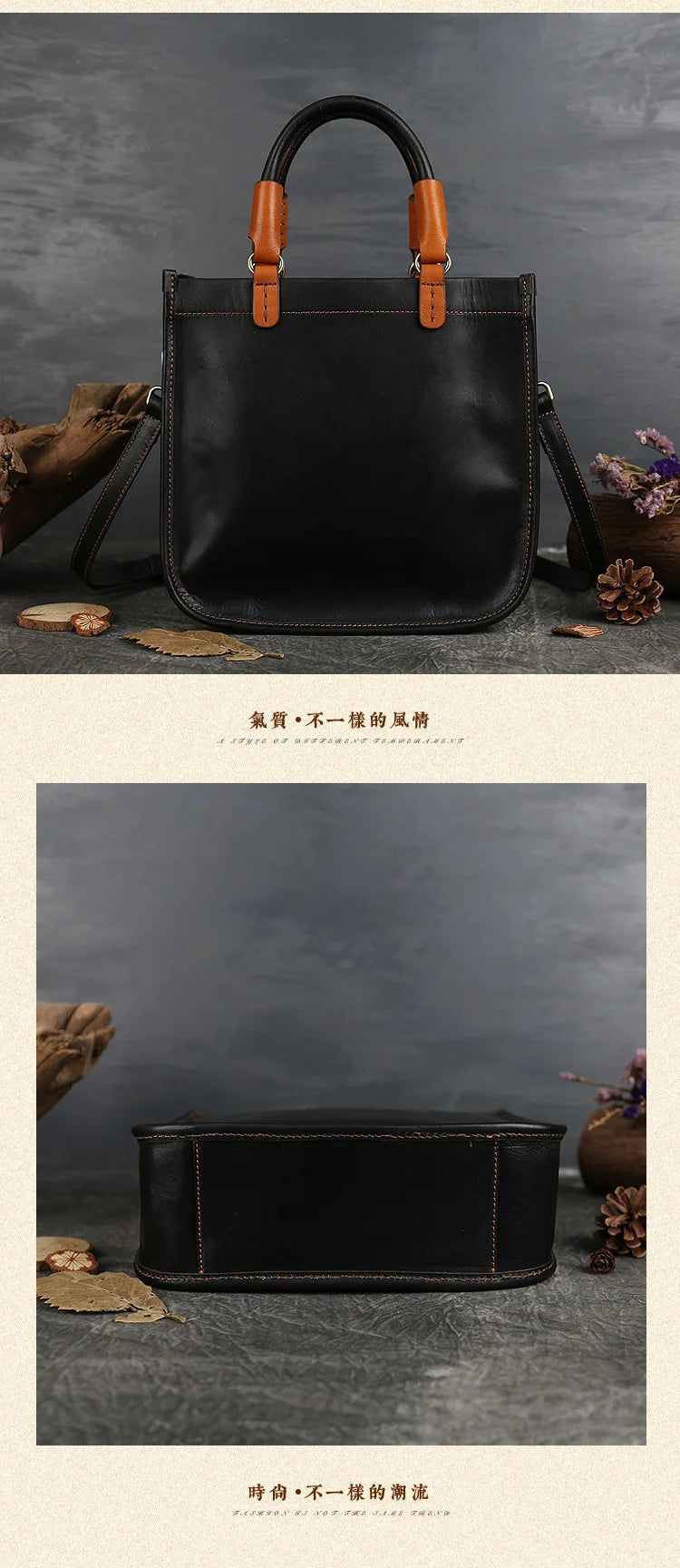 MOTAORA Genuine Leather Luxury Vintage Handbag Women Bags Designer Nature Cowhide Casual Tote 2024 New High Quality Female Bag