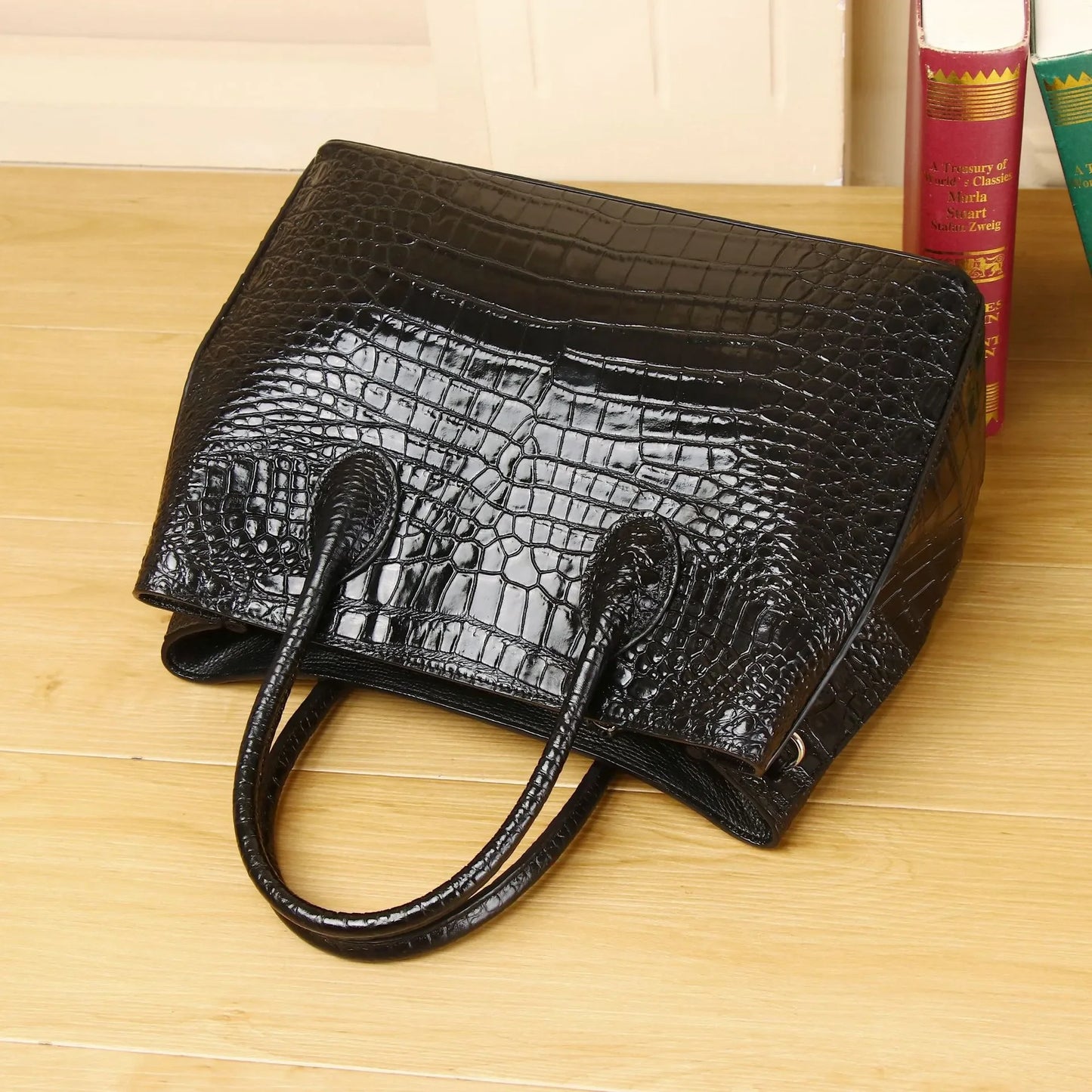 New Fashion Alligator Women Handbags European Designer Cow Genuine Leather Shoulder Bags Female Girl Brand Luxury Crossbody Bag