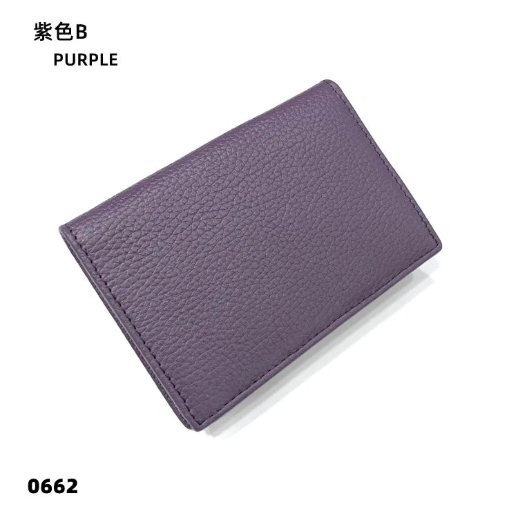 Genuine Leather Business Card Holder Luxury Engrave Letters Logo Cowhide Card Case Japan Personalize Mini Wallet For Men Women