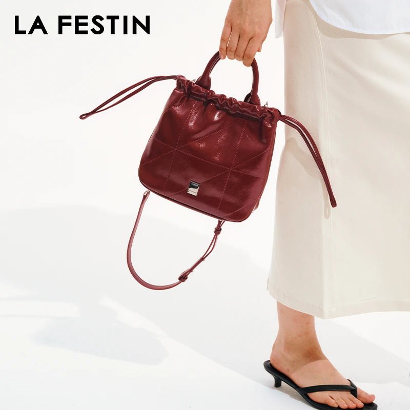 LA FESTIN Original Brand Bags for Women 2024 New Shoulder Bag Fashion Designer Handbags Large Capacity Bags Crossbody Bags Purs