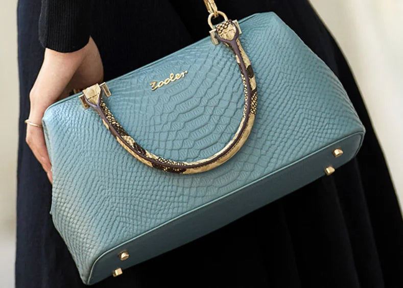 Original Cow Bag Fashion Luxury Real Leather Bags Handcraft Ladies Women Handbag Second Skin Half Moon Purses#SC1005