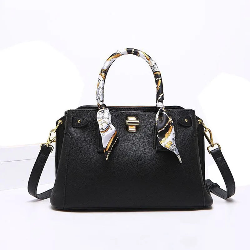 Fashion Luxury Tote Bags Brand Women Designer High Quality Soft PU Leather Handbag Shoulder Ladies