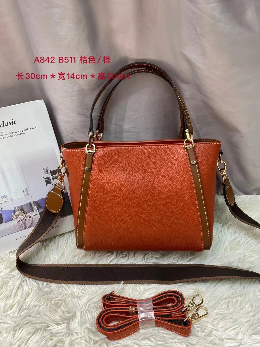 New Trendy Tote High Quality Designer Luxury Handbags Shoulder Cross-body Lady Purse Handle Shopping Bags