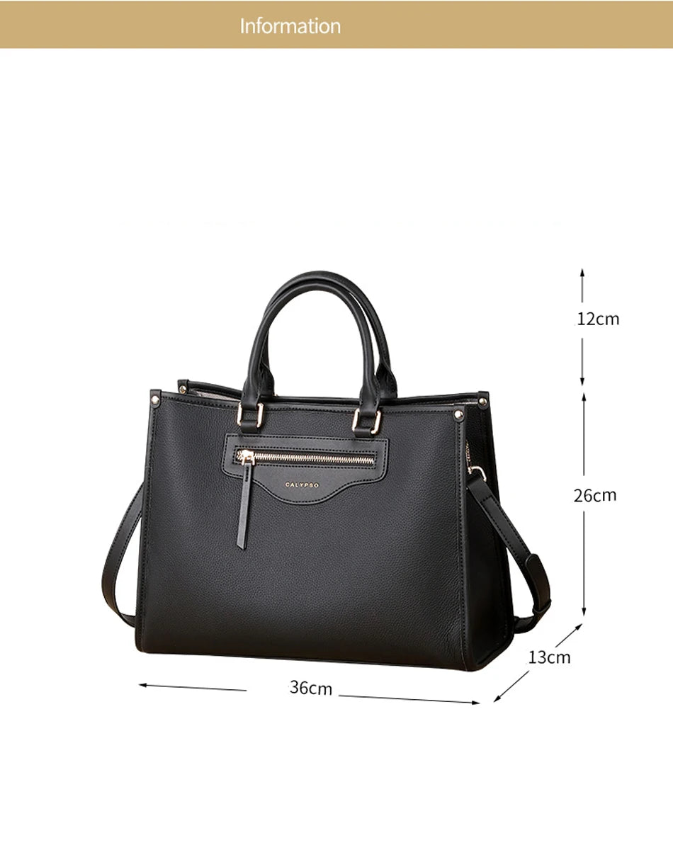 Quality Cowhide Leather Handbags Luxury Handbags Women Bags Designer Famous Brand Women's bag Fashion Genuine Leather Bag