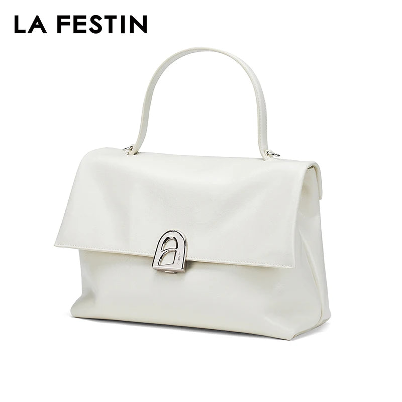 LA FESTIN 2024 New Handbag Women Large Capacity Bag Fashion Designer Shoulder Crossbody Bag Ladies Leather Bag Female Bags