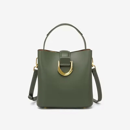 Fashionable Women's Bag, luxurious Handbag, leather Casual Crossbody Bag, High-Quality Shoulder Bag, Bucket Bag