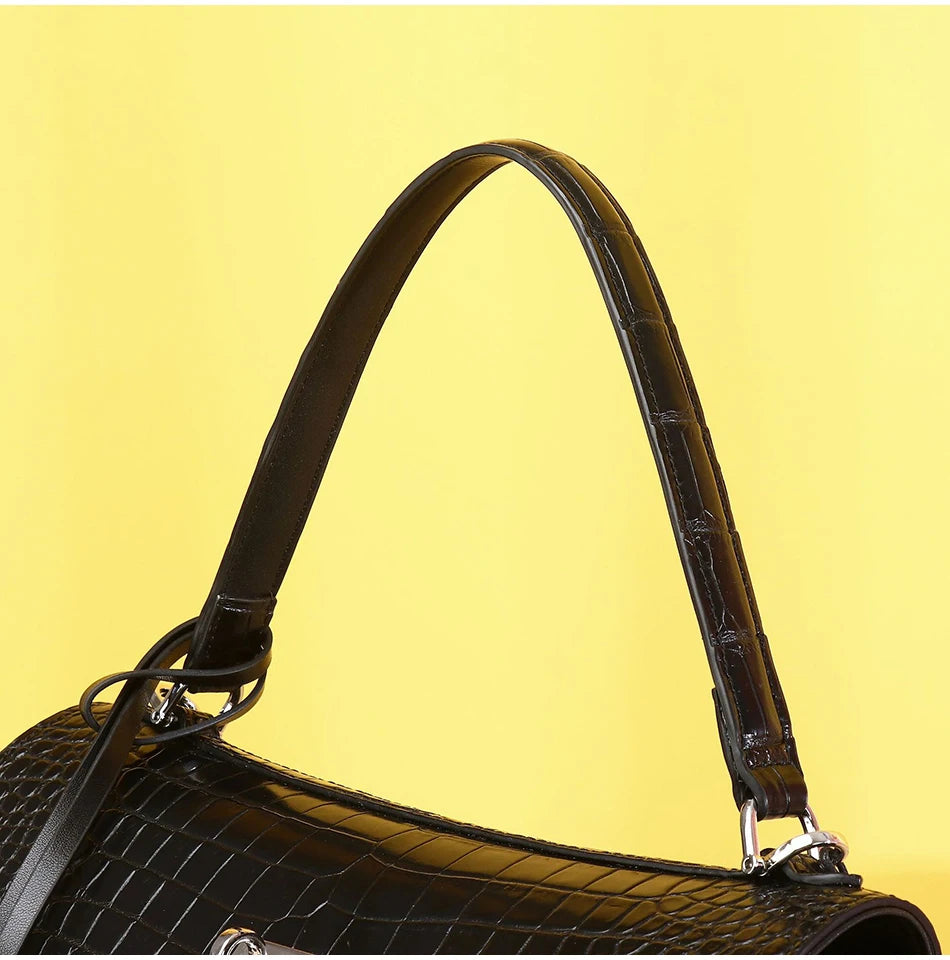 New Shoulder Women's Bags fashion luxury Genuine Leather handbags High-Quality Real Cowhide Bags