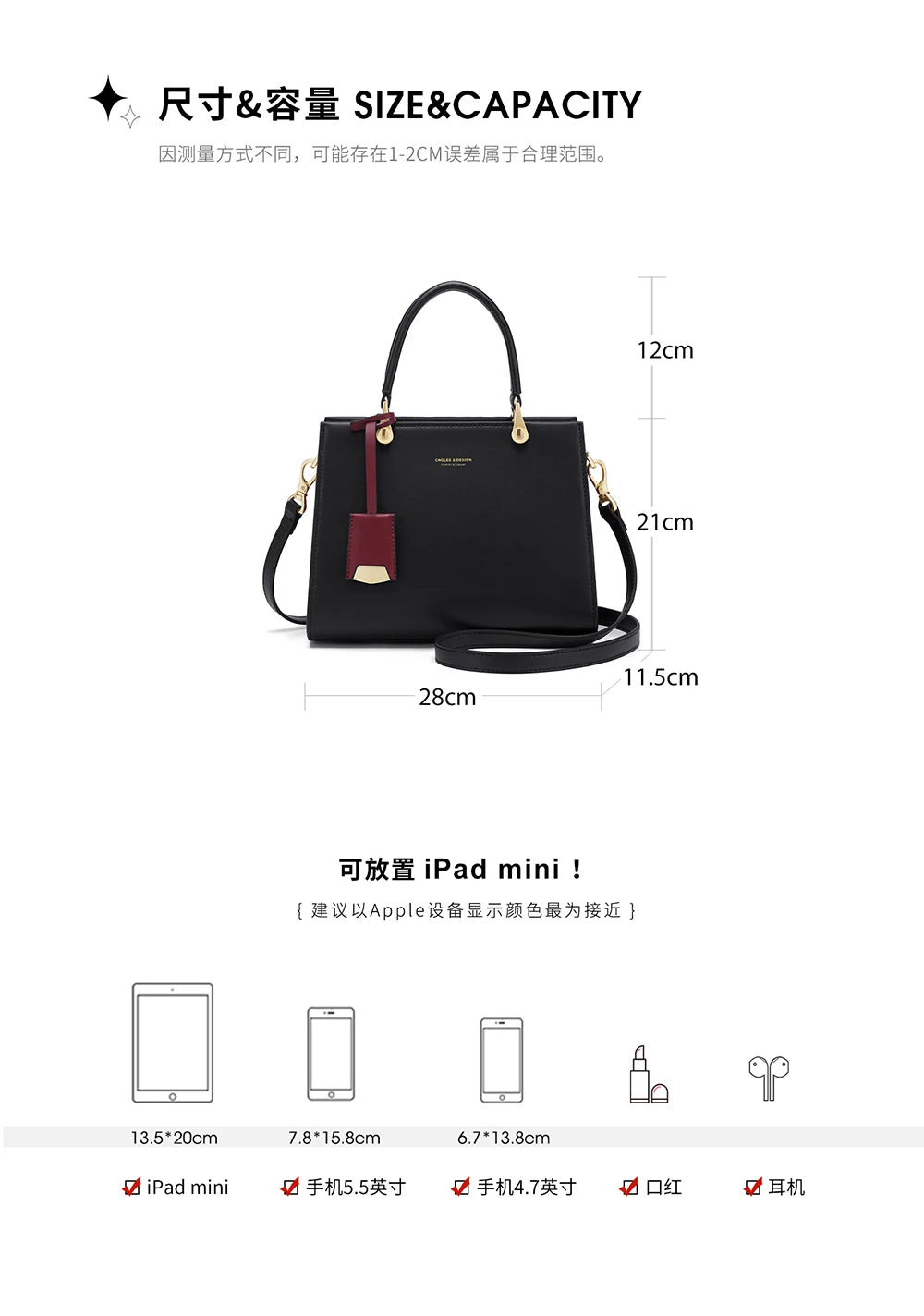 Cnoles Brand Women Handbags Large Size Shoulder Bags For Female Luxury Designer Top-Handle Tote Crossbody Bag Purse Wallet