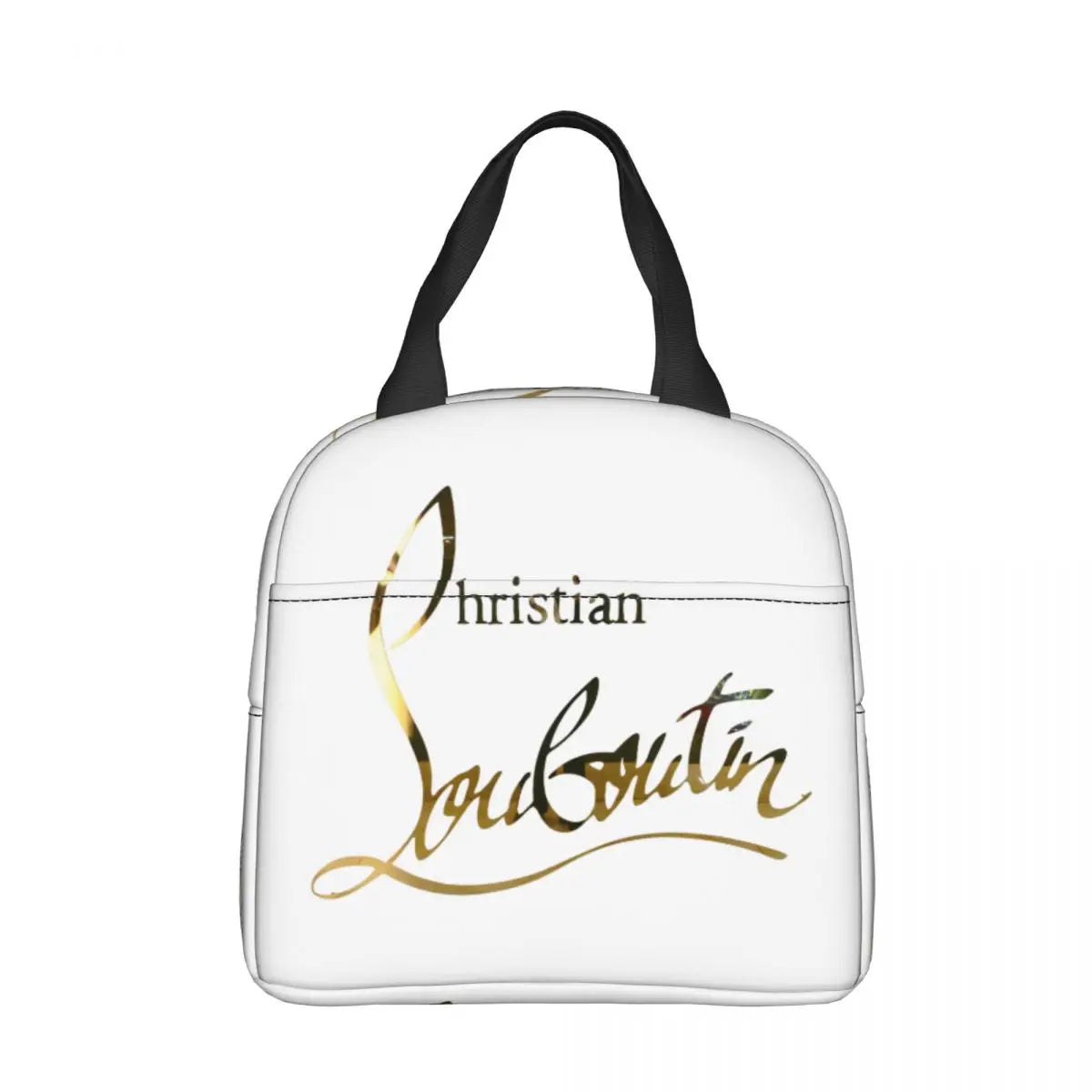 Christians High Heels Louboutins Insulated Lunch Bags Thermal Bag Meal Container Lady Beauty Large Tote Lunch Box Bento Pouch