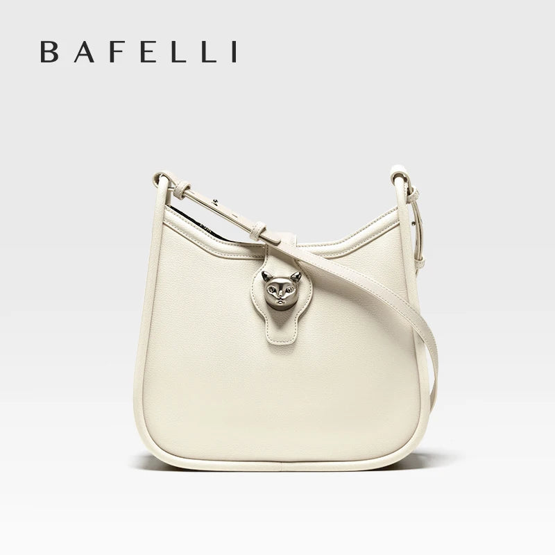 BAFELLI 2023 CAT LUXURY BRAND NEW WOMEN'S SHOULDER BAG TRENDING RETRO STYLE VINTAGE CROSSBODY PURSE UNISEX MESSENGER BAGS