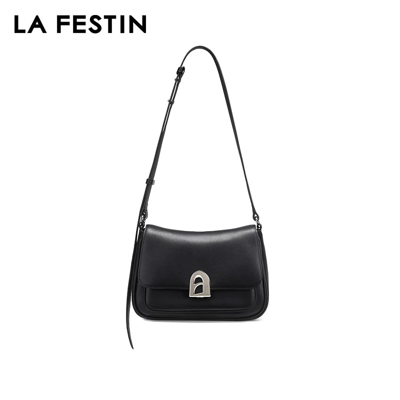 LA FESTIN Bag for Women 2024 New Shoulder Crossbody Bag Leather Bag Fashion Designer Luxury Bag Ladies Handbags